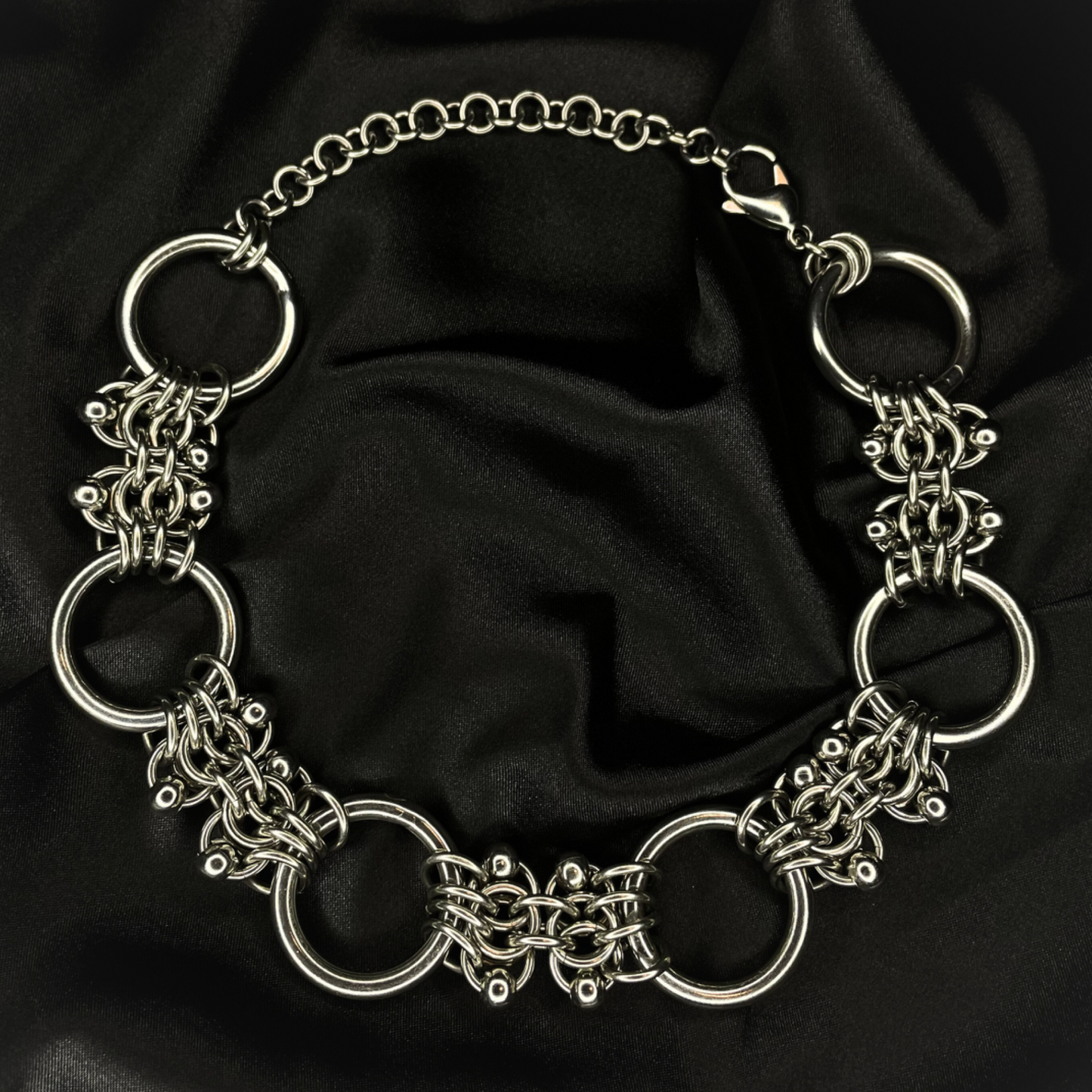 pierced butterfly choker