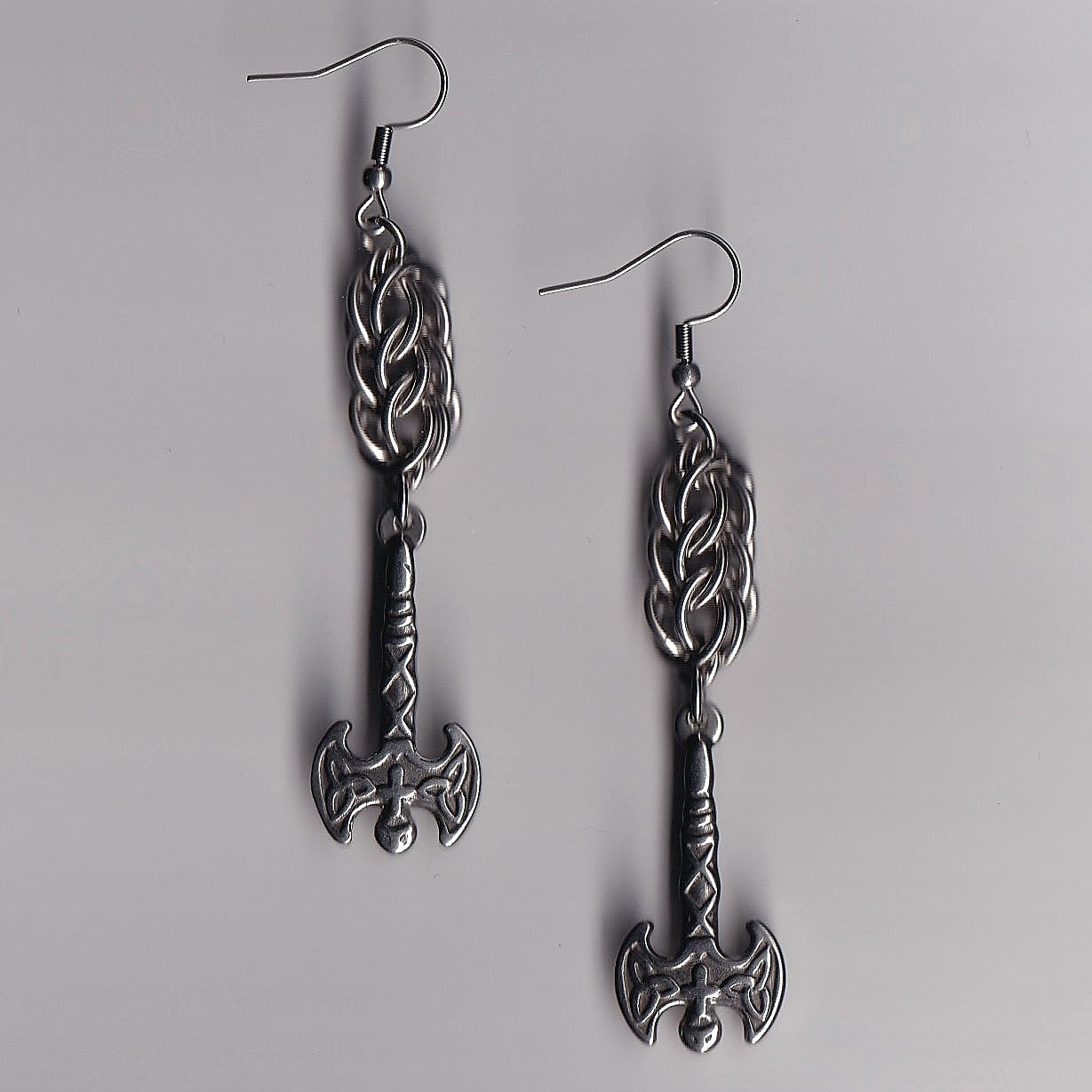 the battle axe earrings