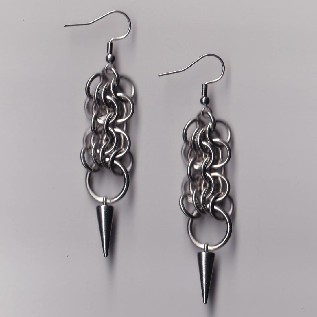 the butterfly spike earrings