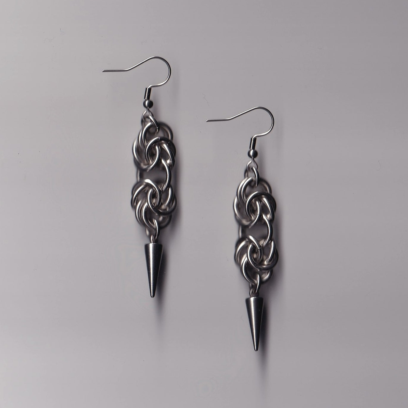 the byzantine spike earrings