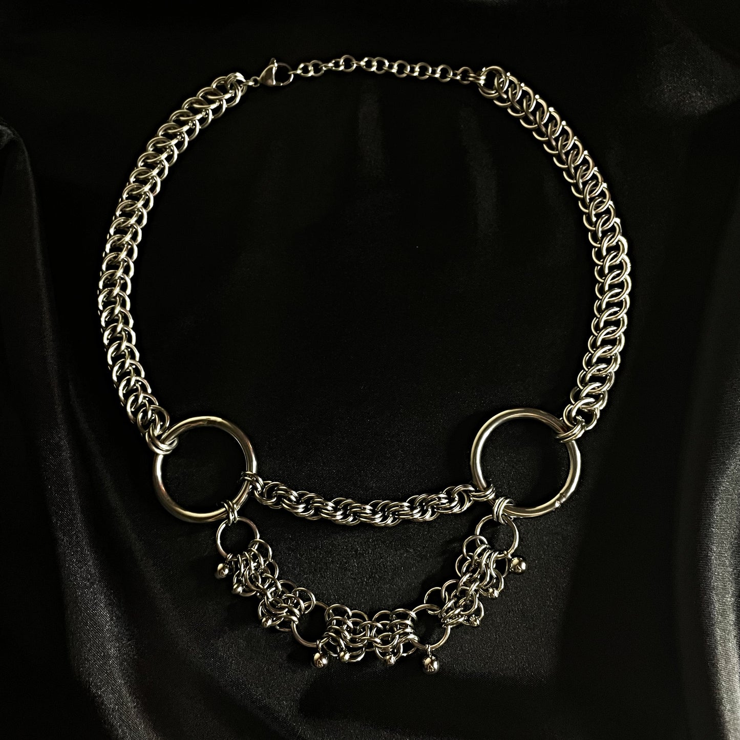 the double butterfly necklace