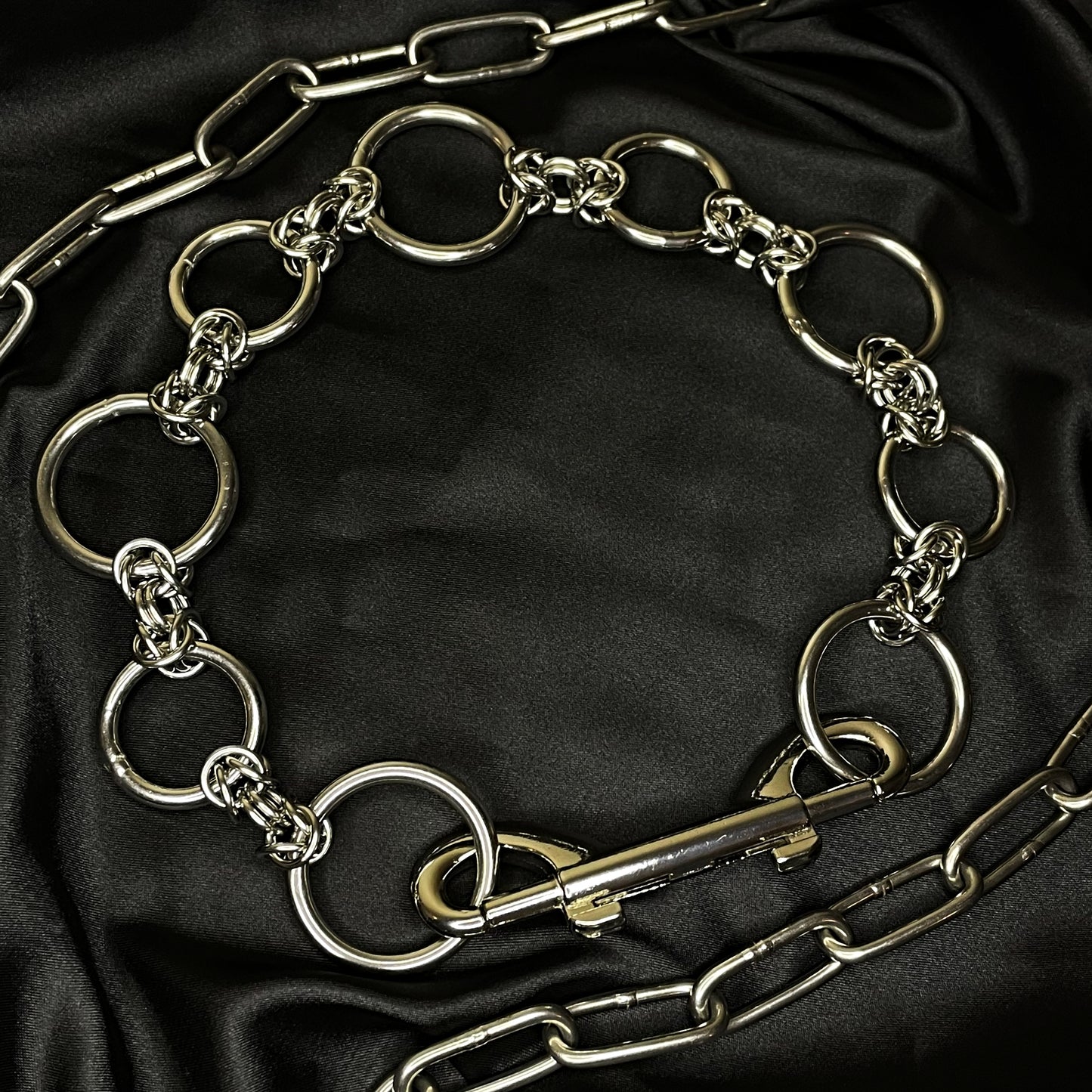 the double clasp collar