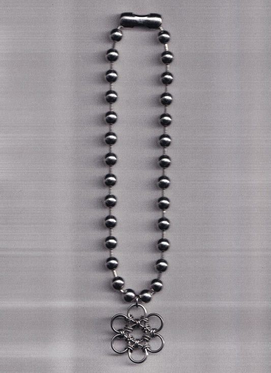the fleur pendant ball chain