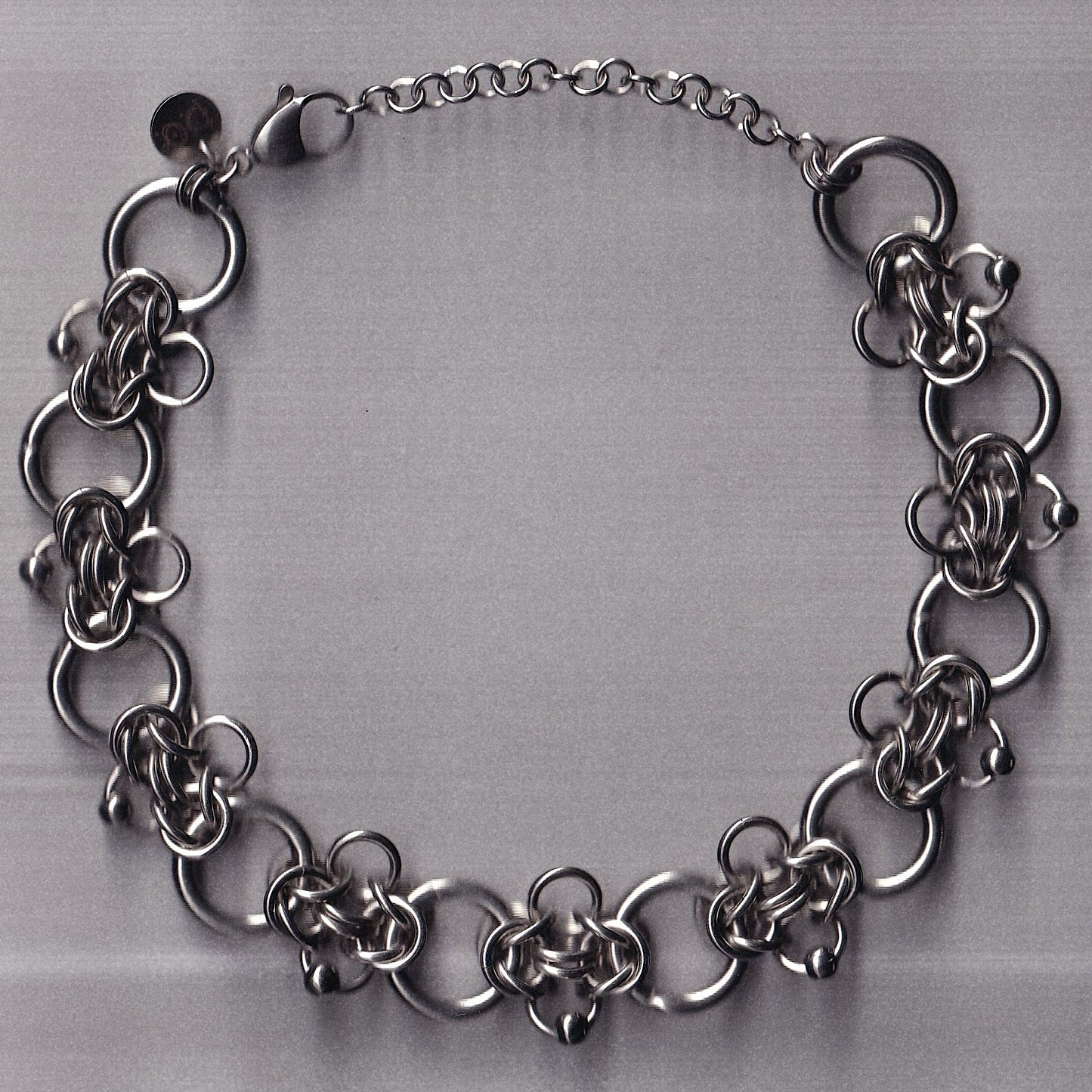 the pierced clover choker