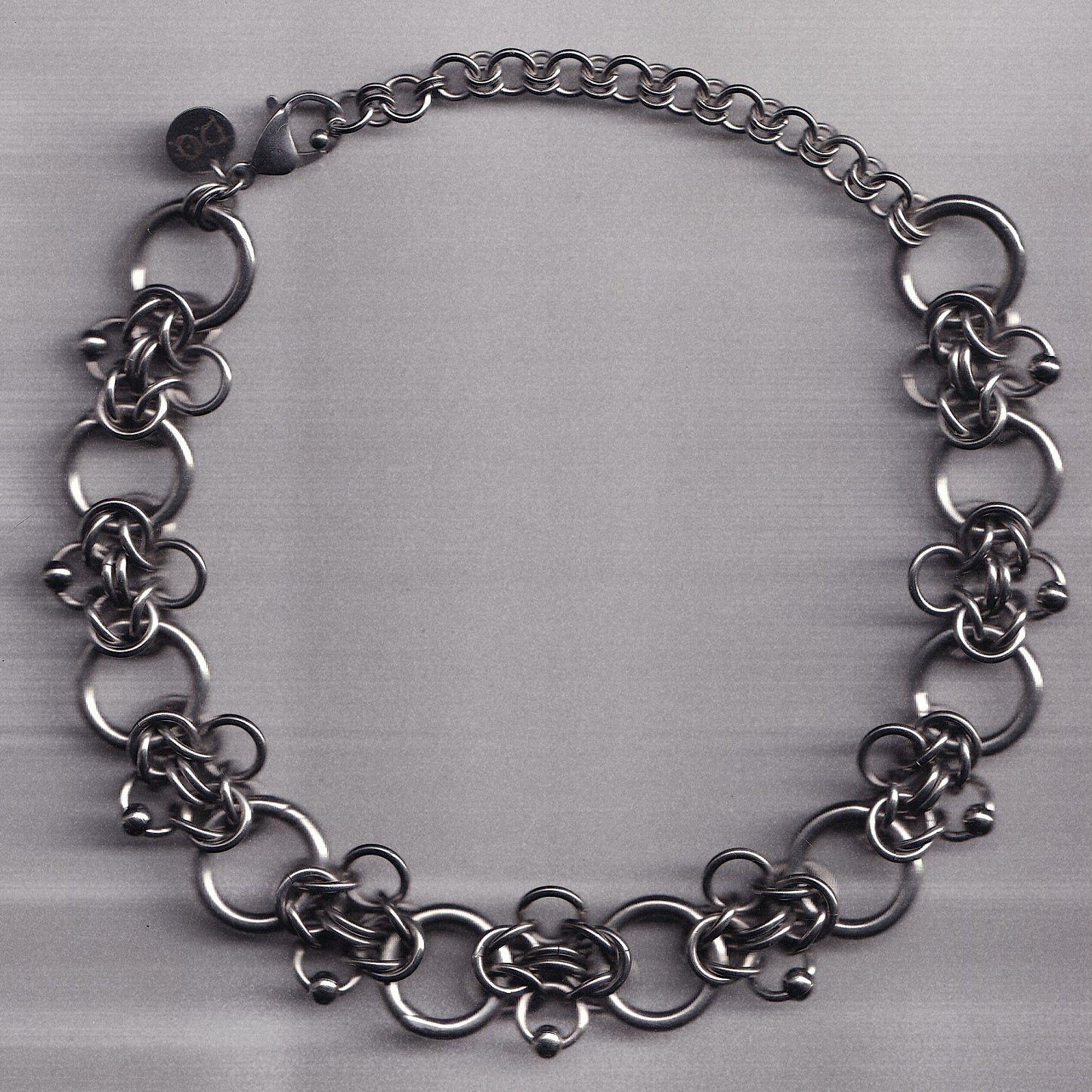 the pierced clover choker