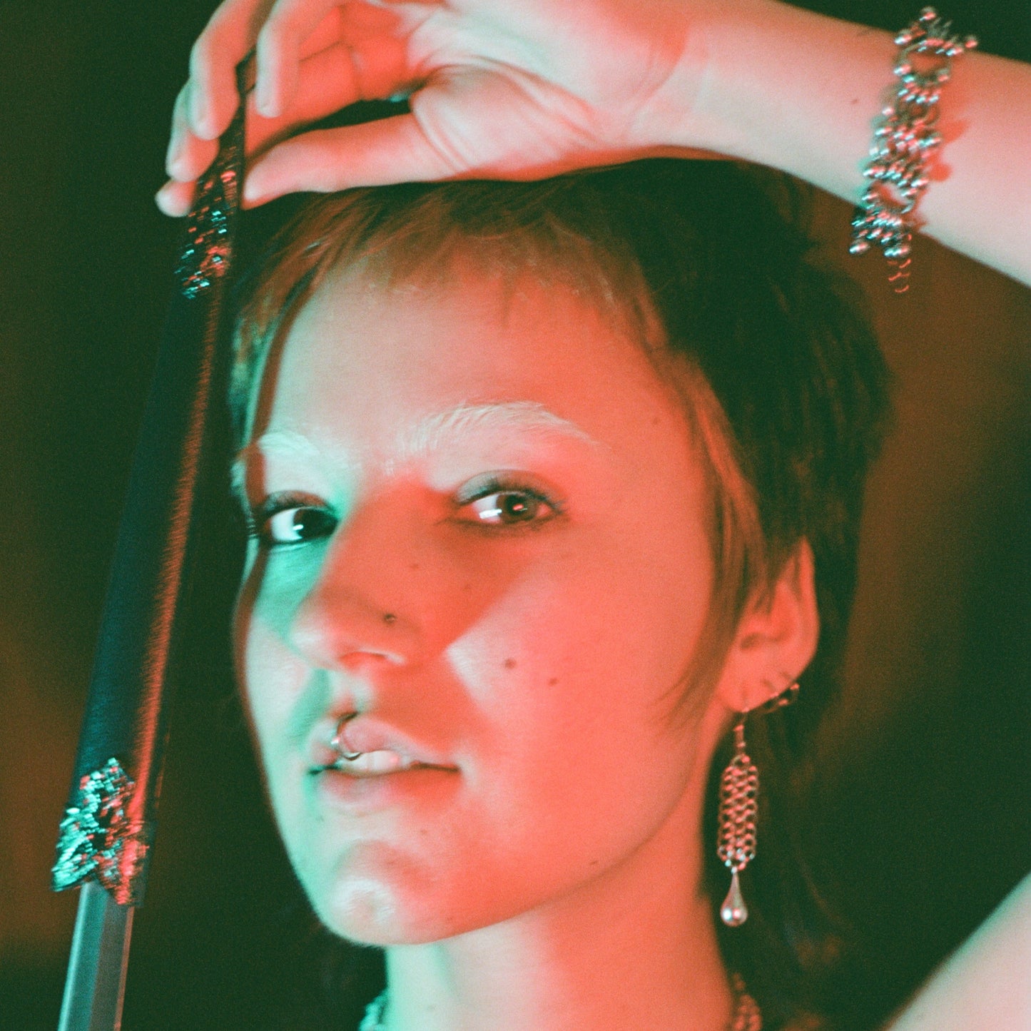 the teardrop earrings