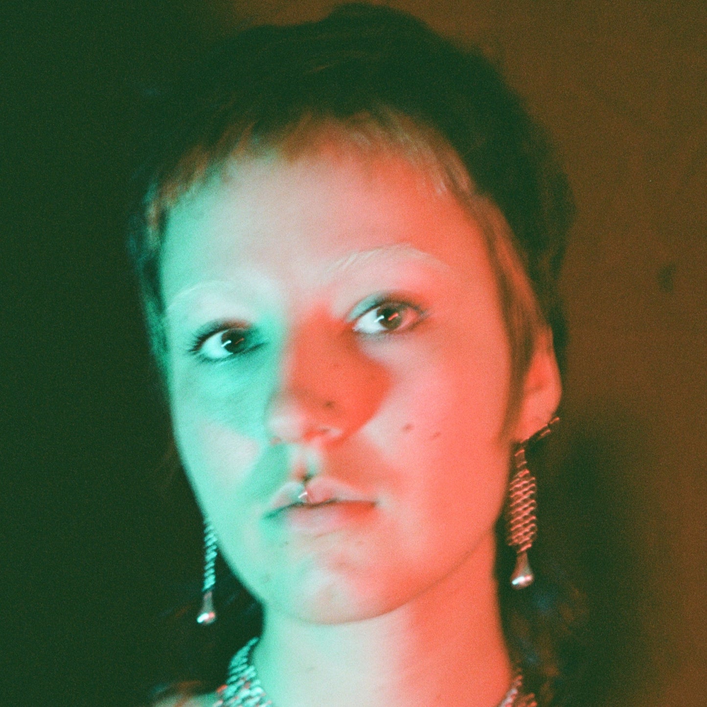 the teardrop earrings