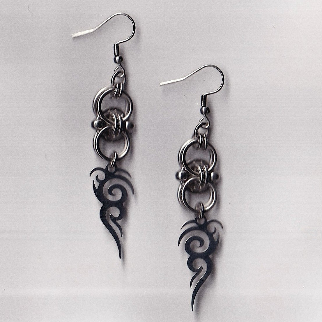 the tattoo earrings