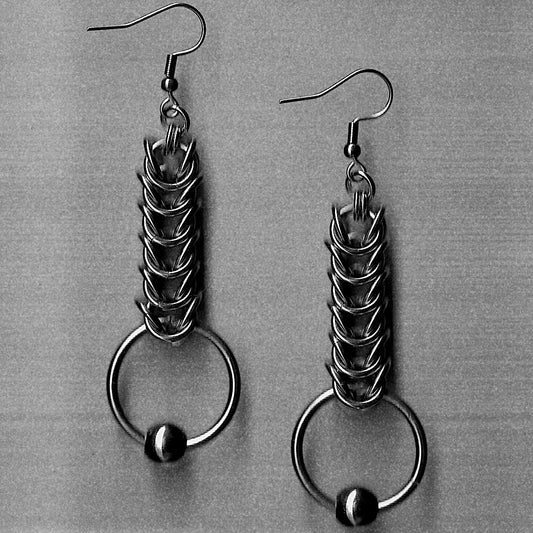 the chonky 'pierced' earrings