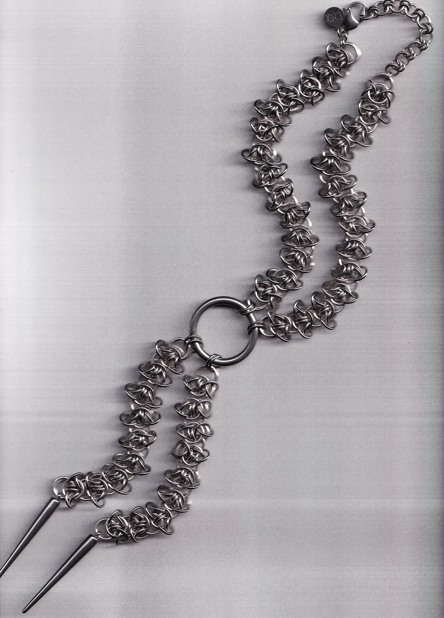 the barbed wire bolo tie