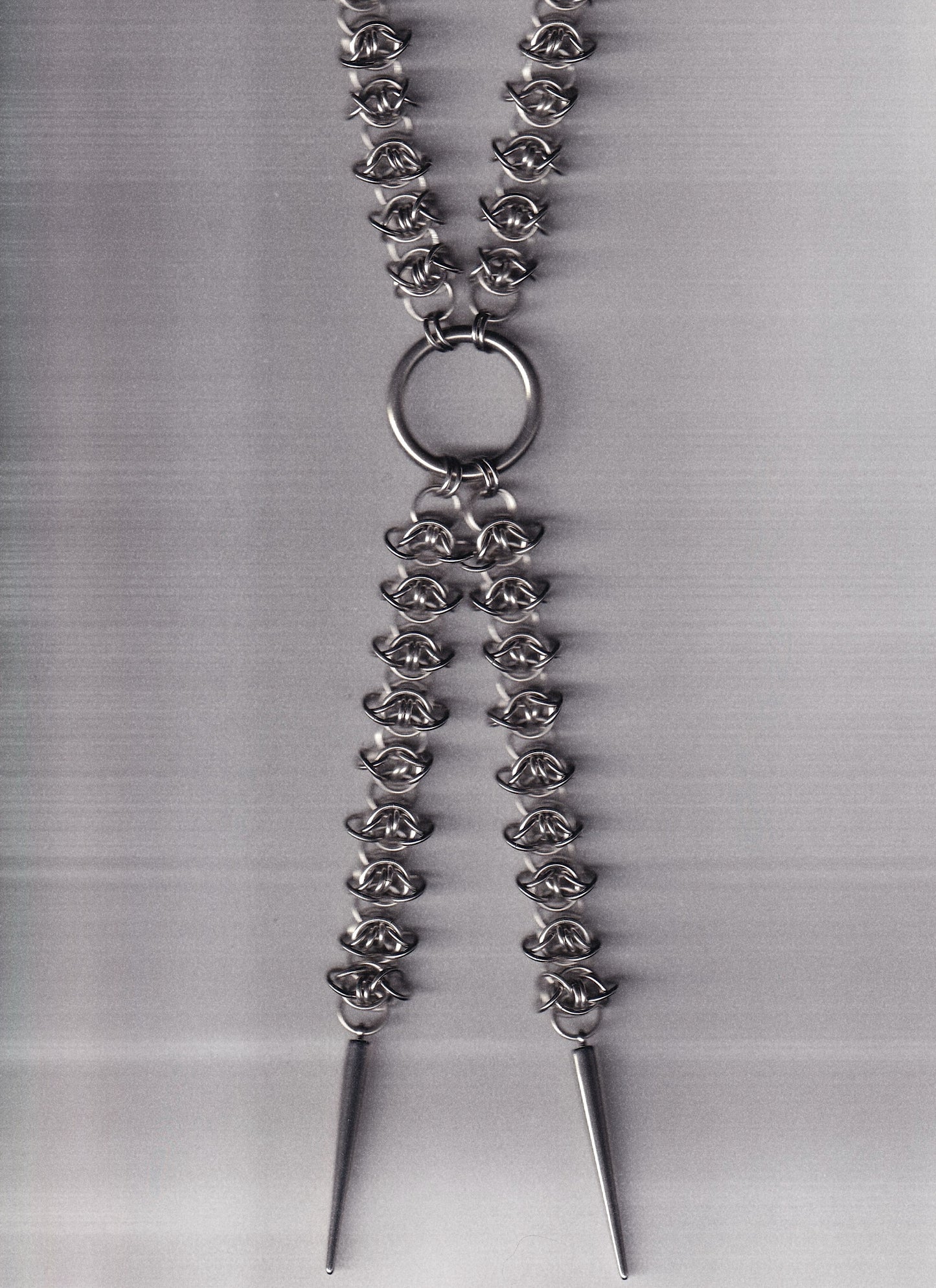 the barbed wire bolo tie