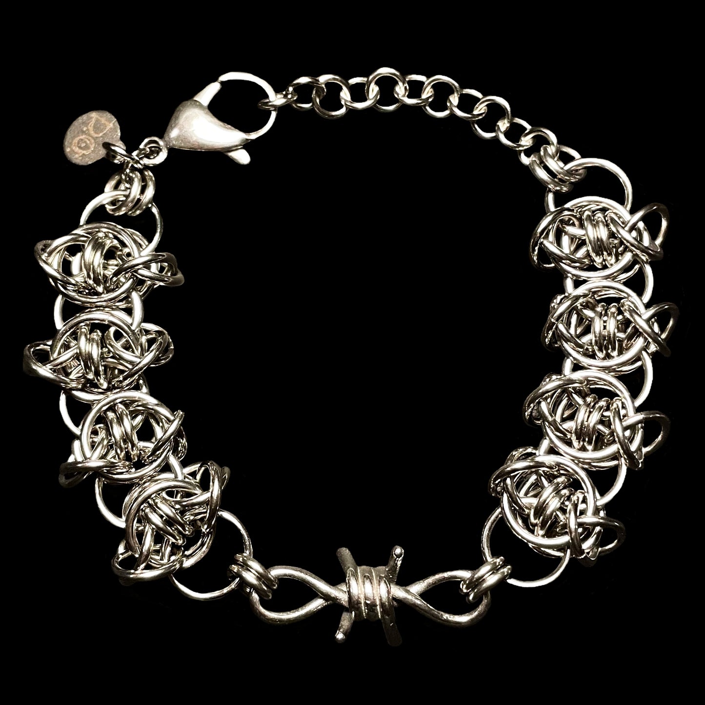 the barbed wire bracelet