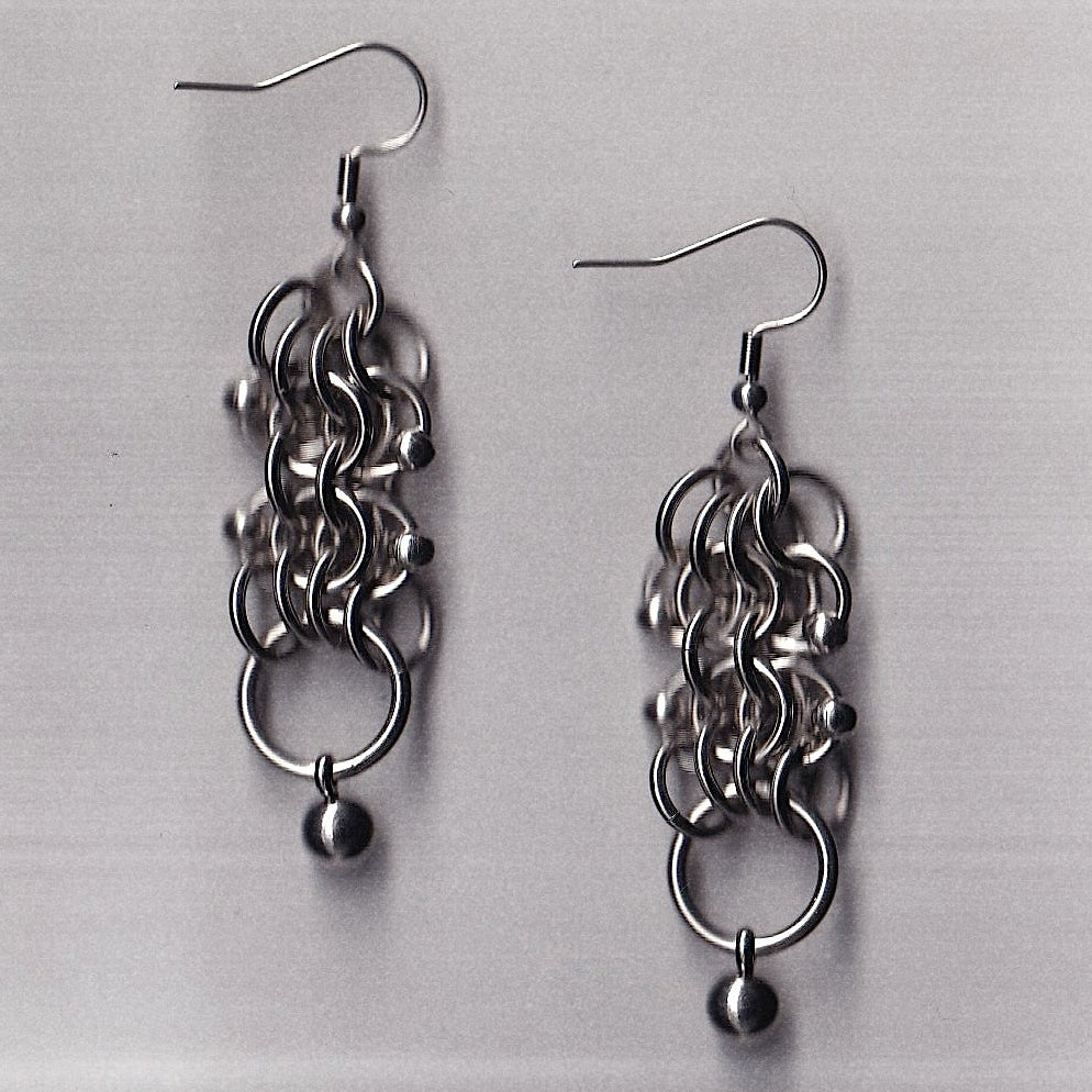 the pierced butterfly earrings