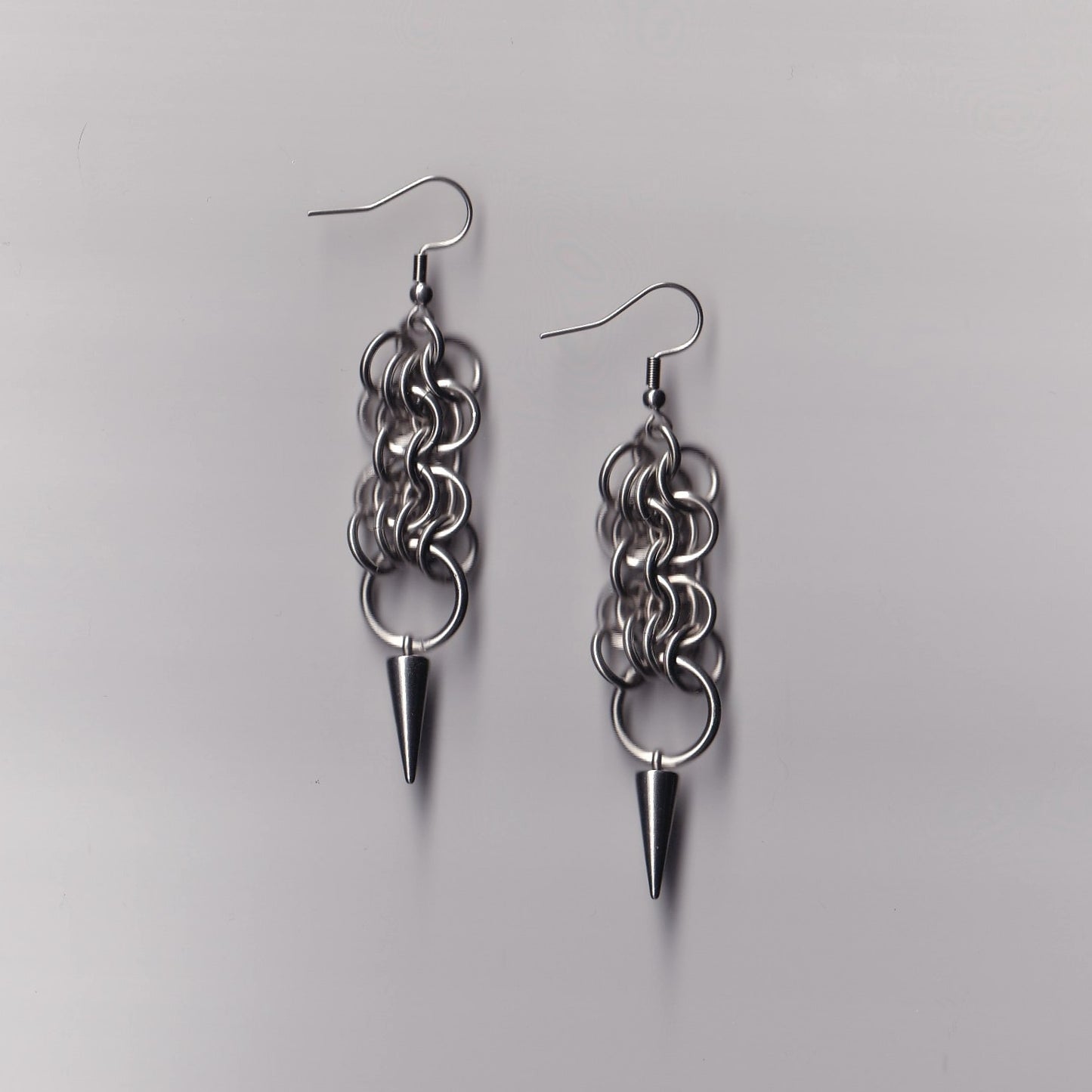 the butterfly spike earrings