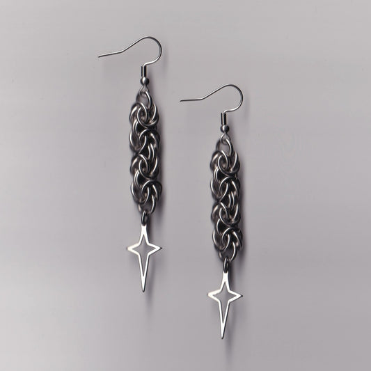 the byzantine sparkle earrings