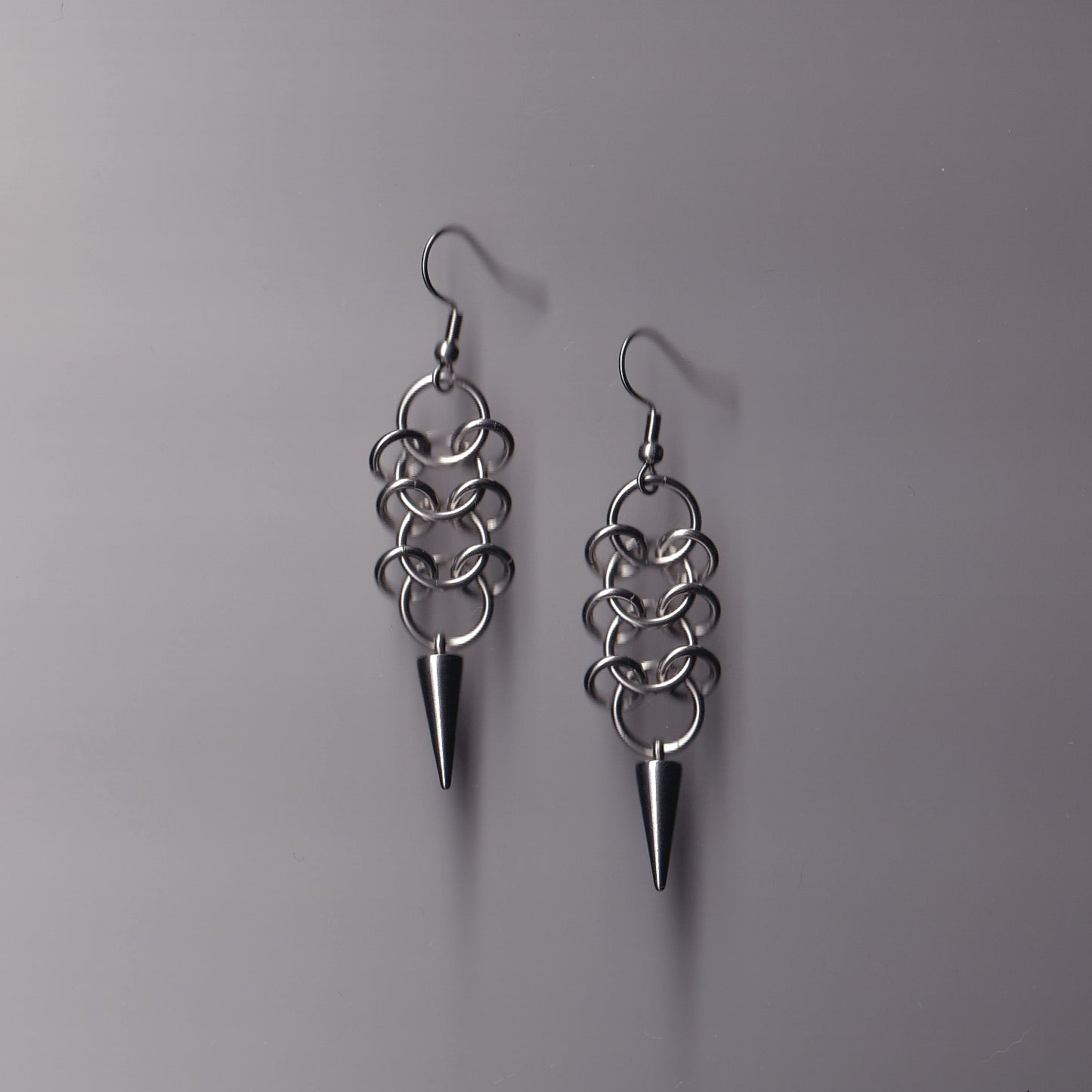the centipede spike earrings