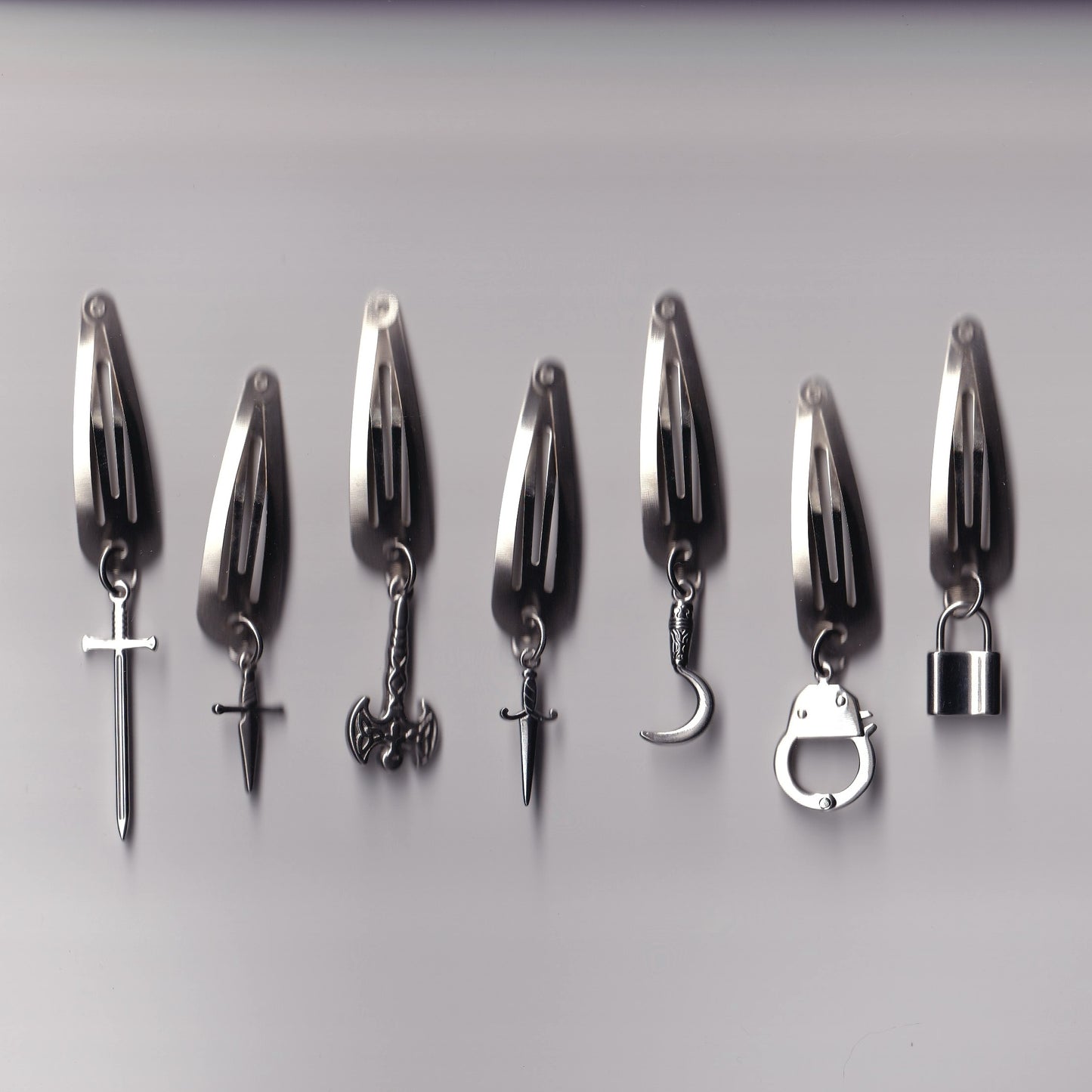 the charm hair clips