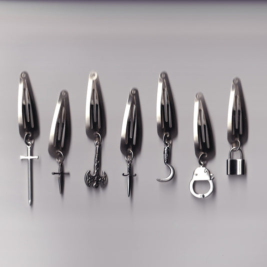 the charm hair clips