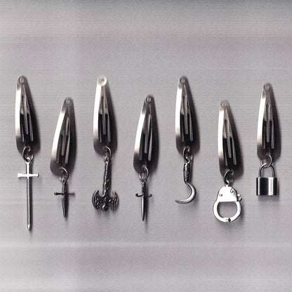 the charmed hair clips