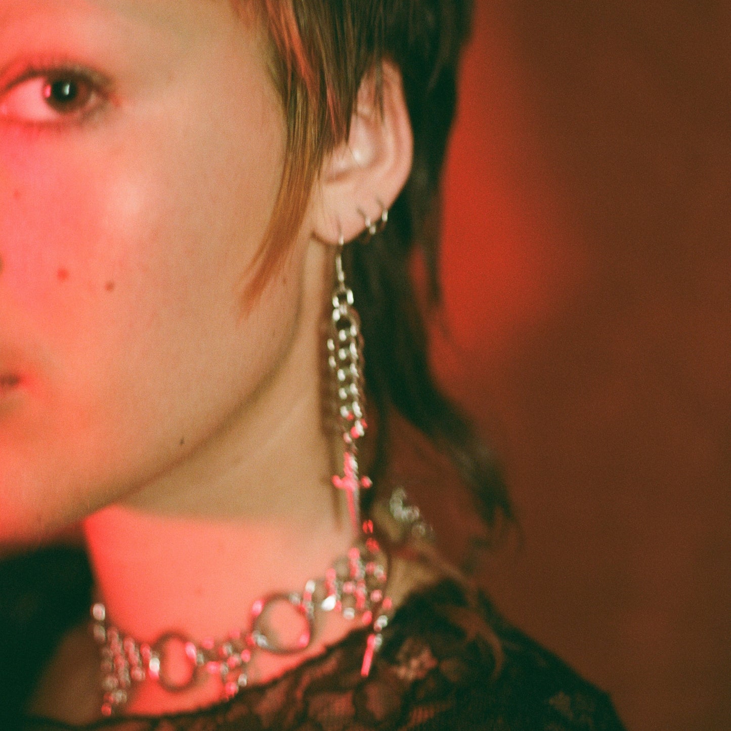 the half persian dagger earrings