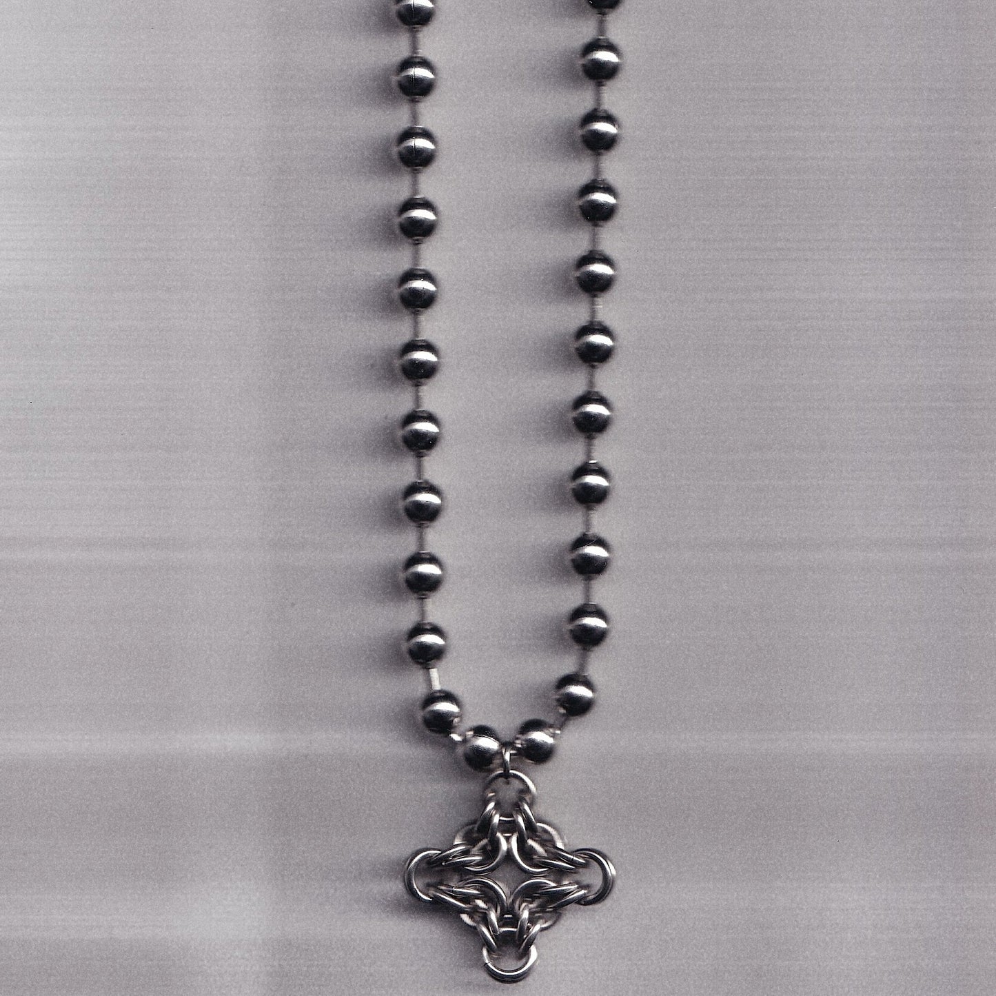 the diamond pendant ball chain