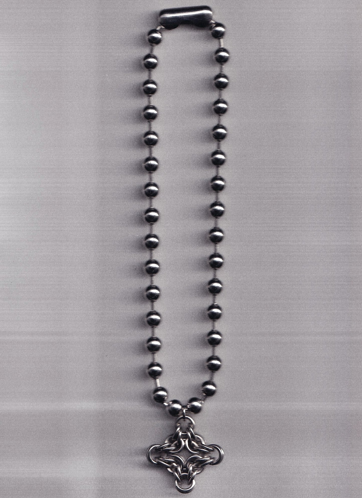 the diamond pendant ball chain
