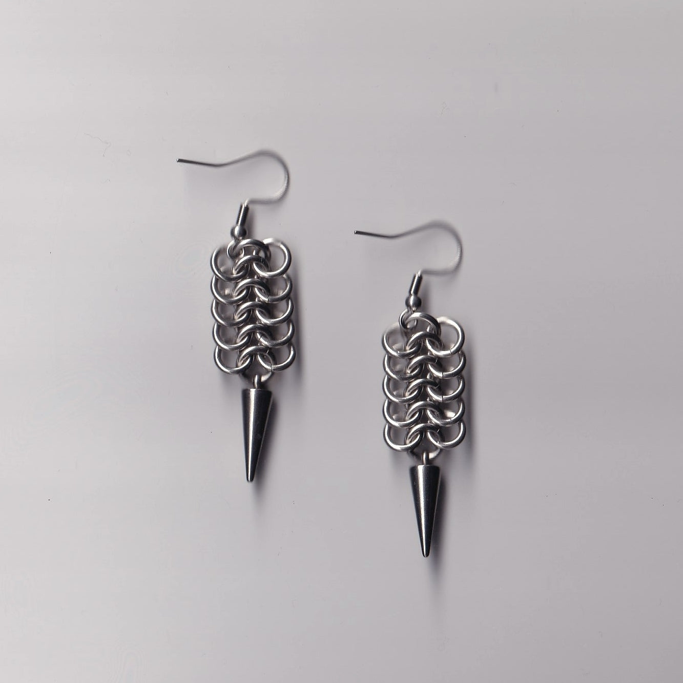 the european spike earrings