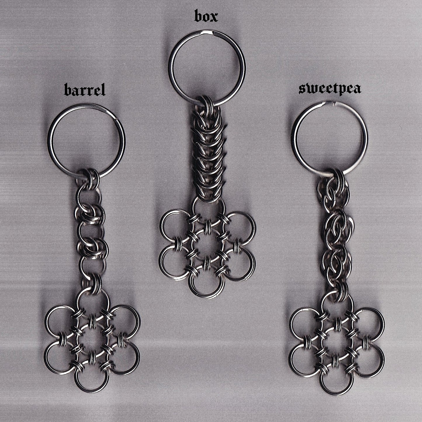 the fleur keychains