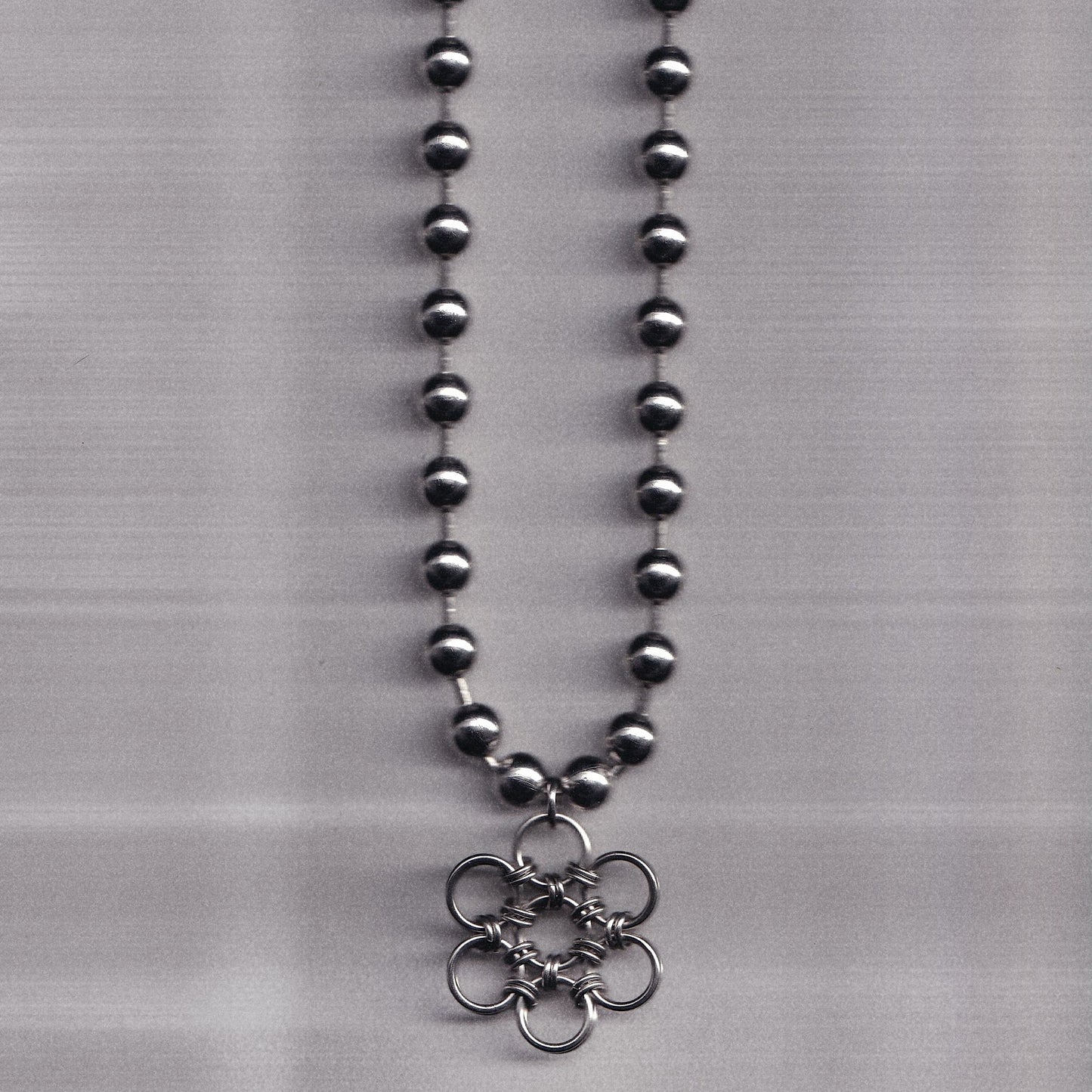 the fleur pendant ball chain