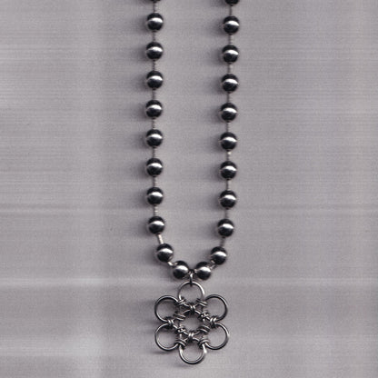 the fleur pendant ball chain