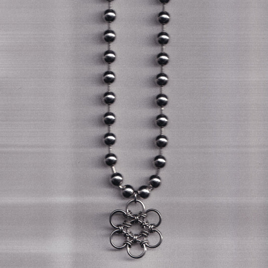the fleur pendant ball chain