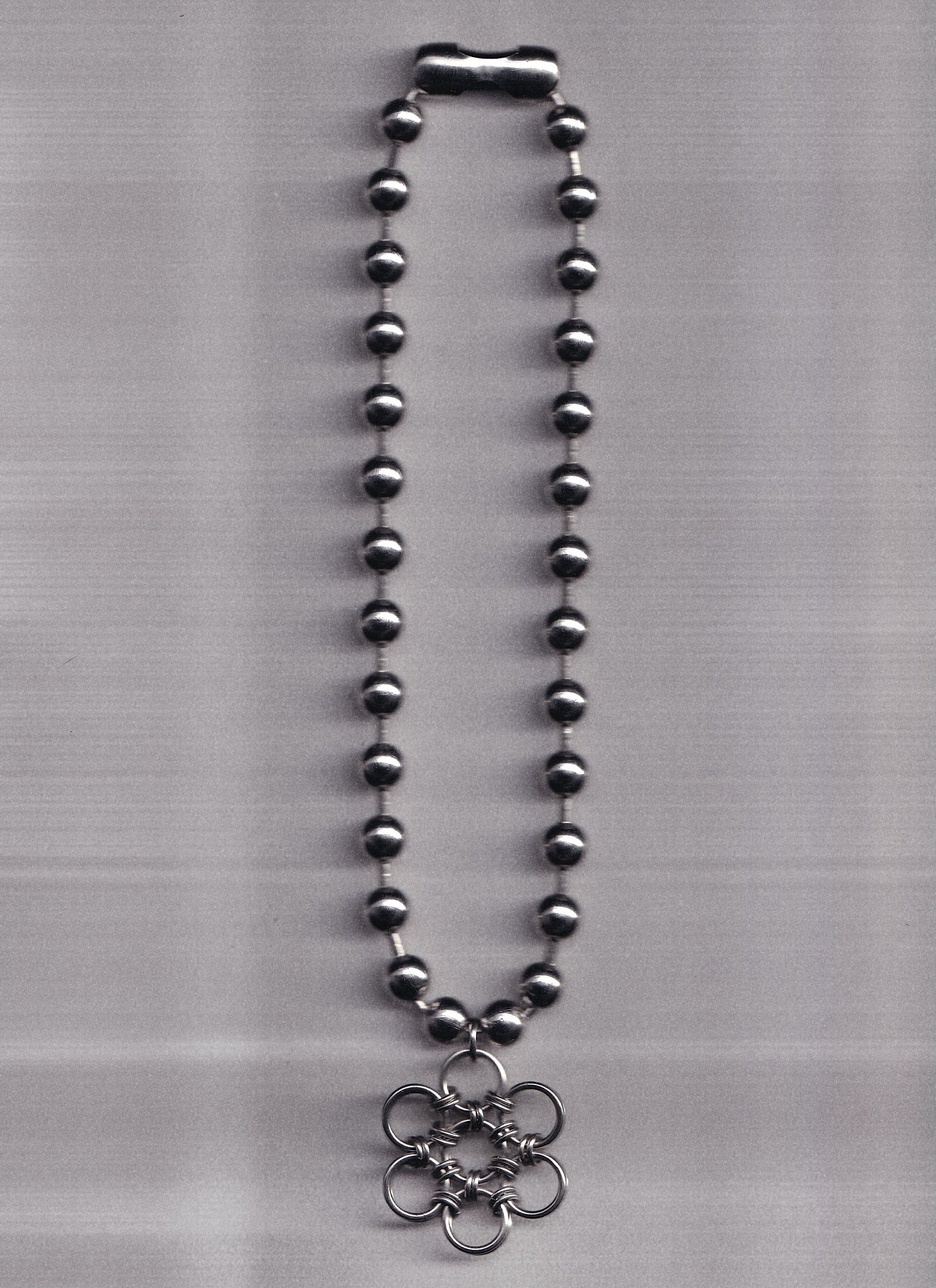 the fleur pendant ball chain