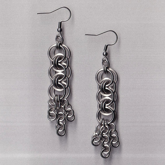 the helm tassle earrings