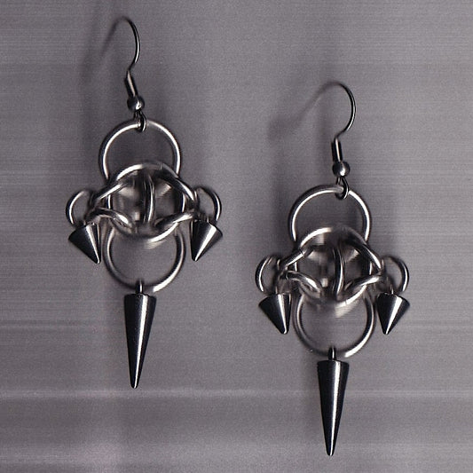 the oracle spike earrings