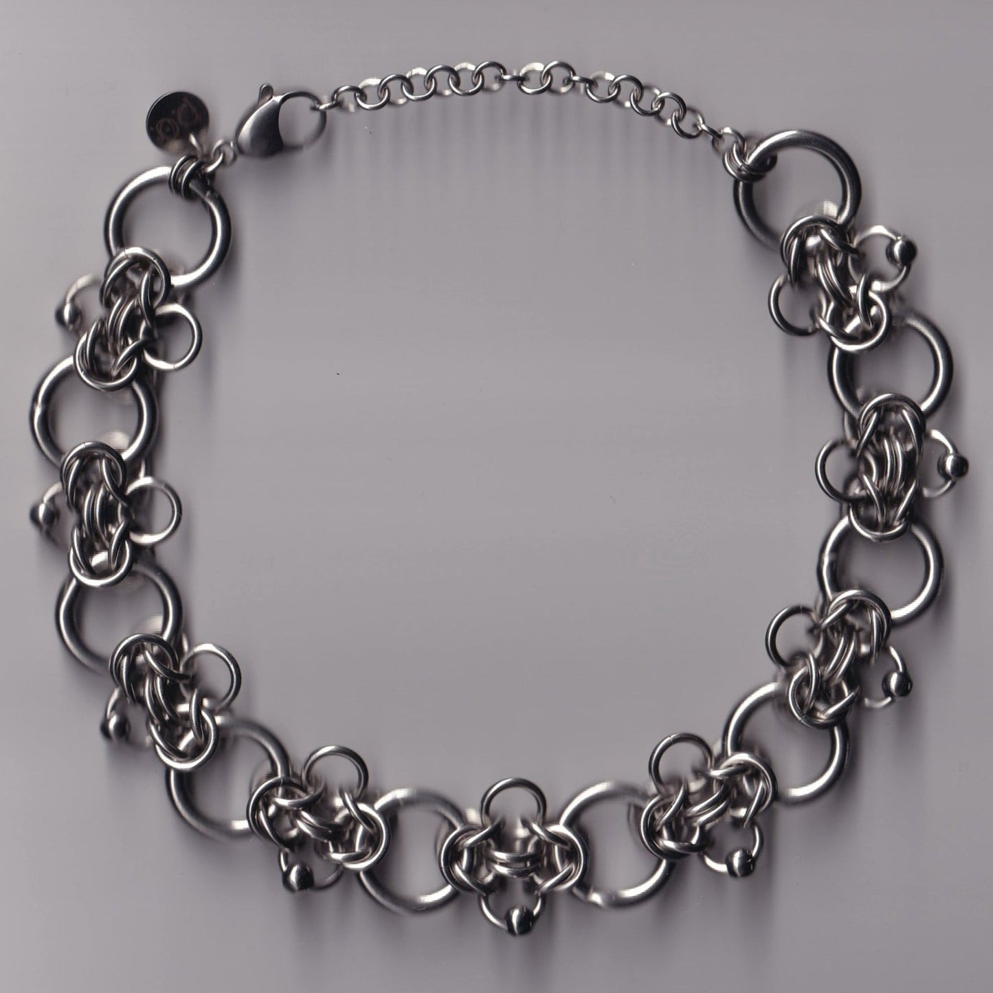the pierced clover choker