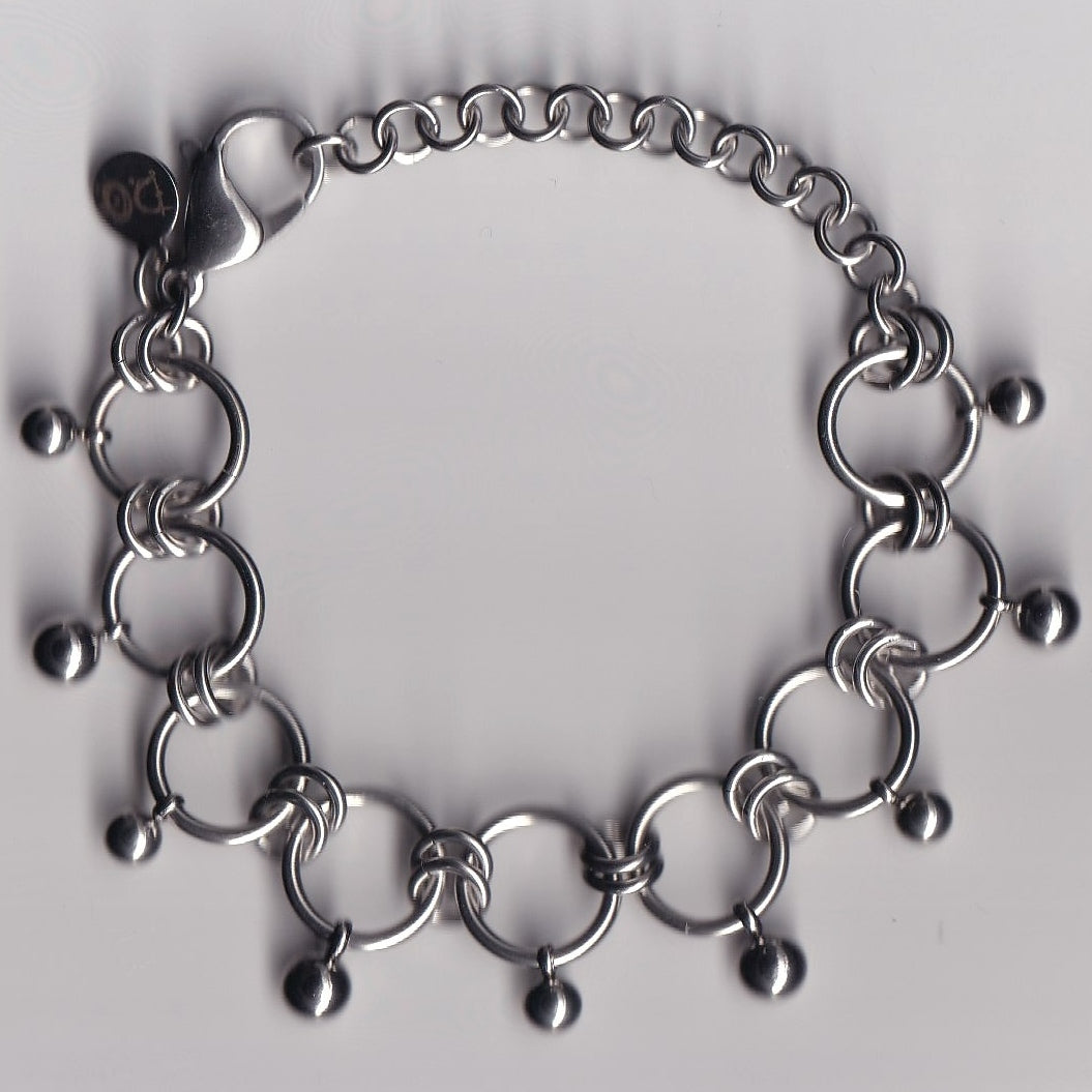 the dangly pierced bracelet