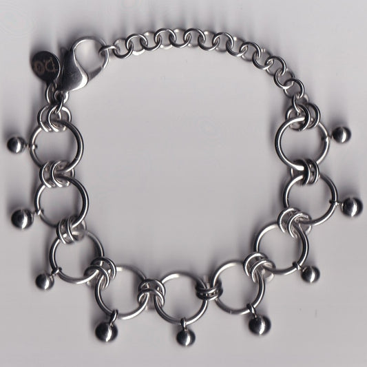 the dangly pierced bracelet