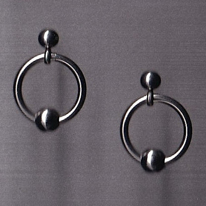 the pierced stud earrings