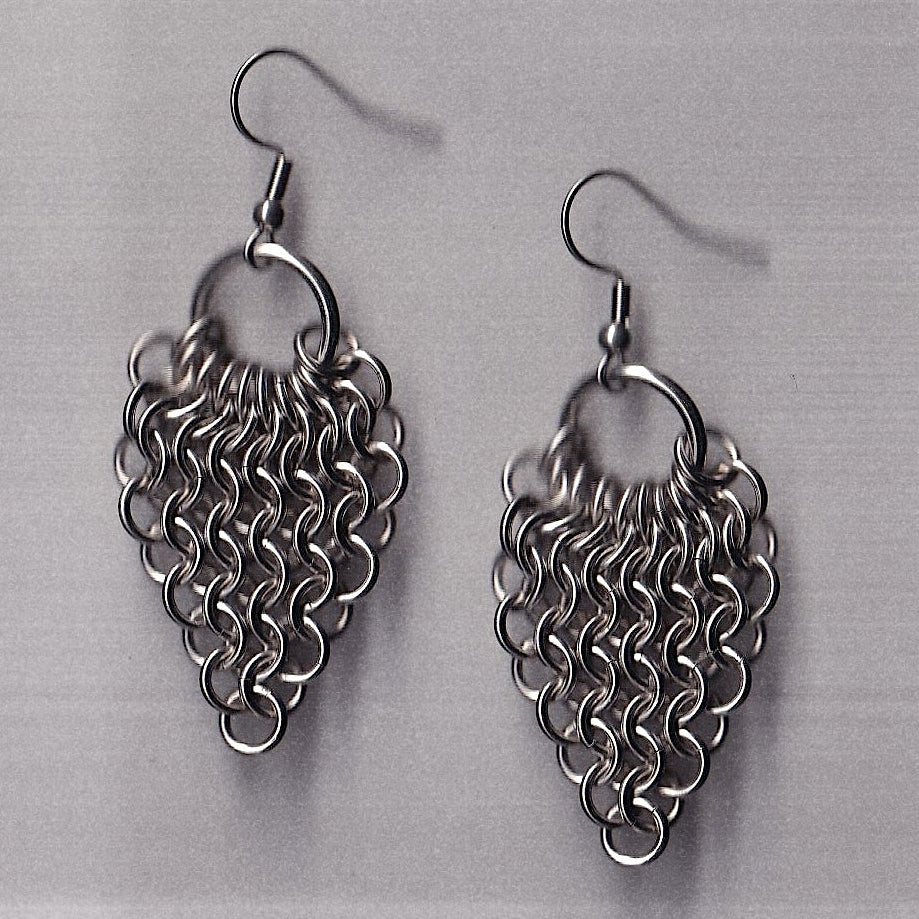 the shield earrings