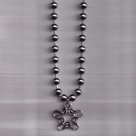 the star pendant ball chain