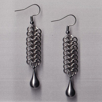 the teardrop earrings