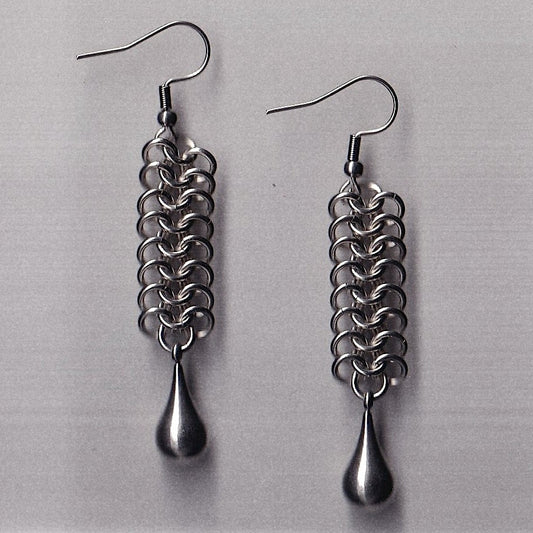 the teardrop earrings
