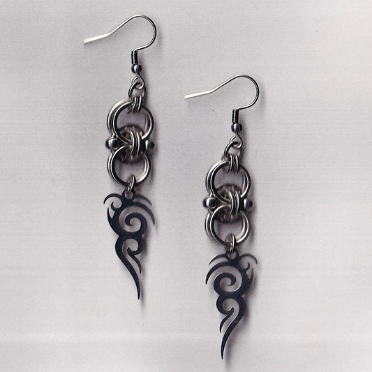 the tattoo earrings